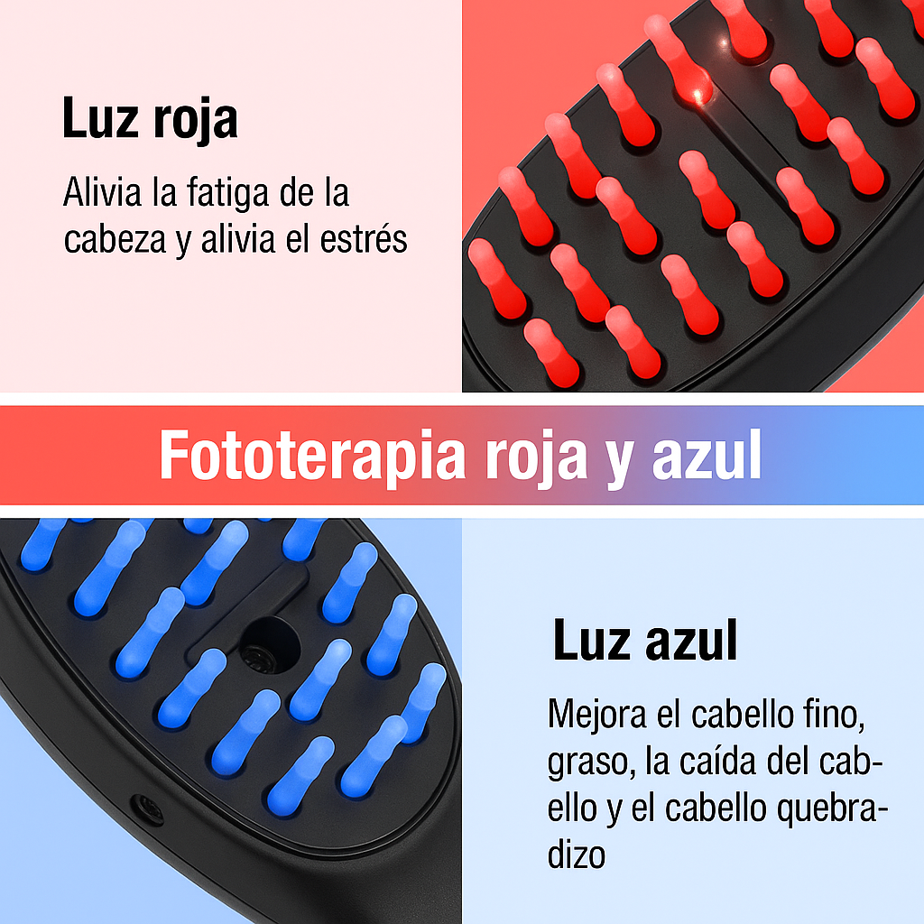 Peine Capilar 3 en 1 + Serum nutritivo de regalo, por tiempo limitado