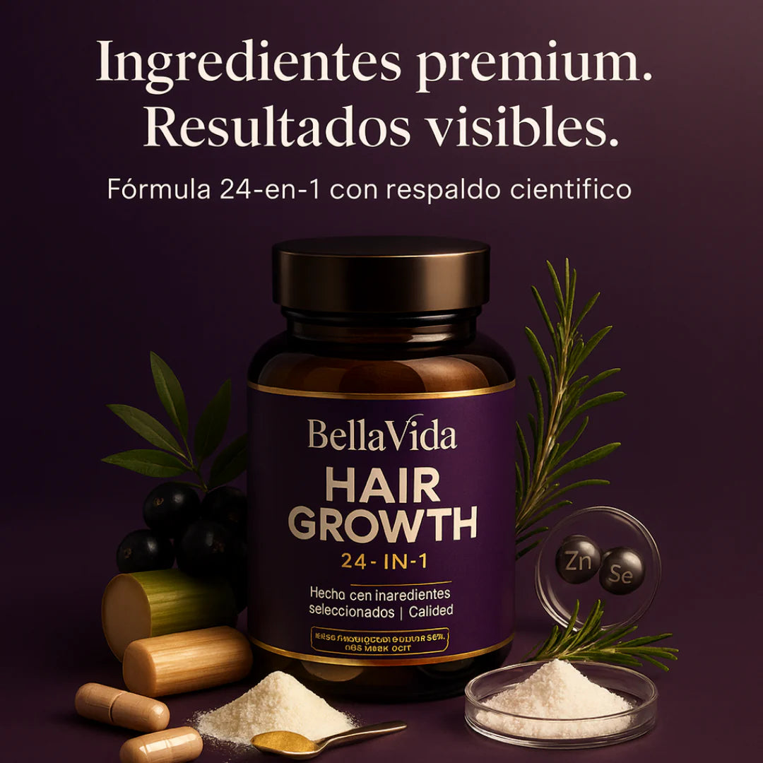 Elevant™ - Vitaminas Capilares Premium
