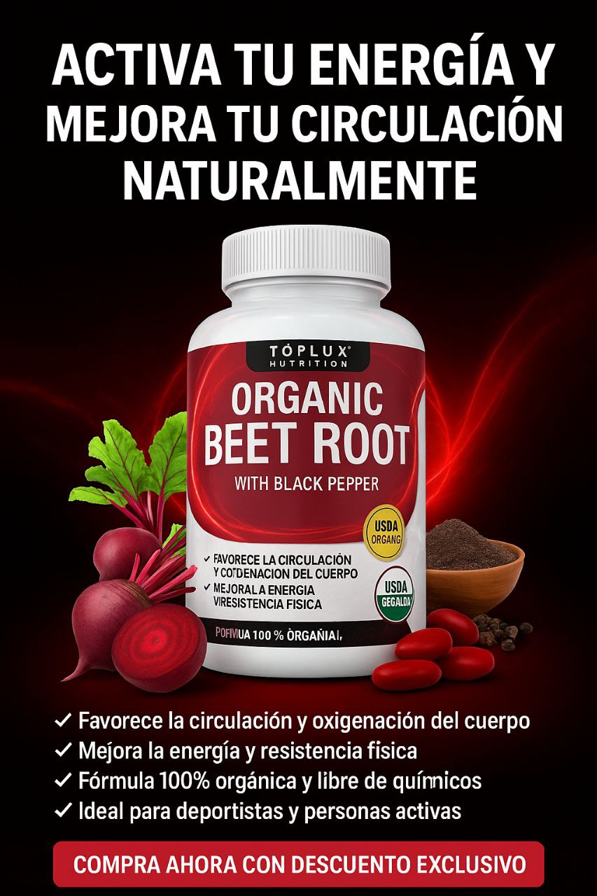 Organic Beet Root® - Vitalidad, Energía y Bienestar Natural