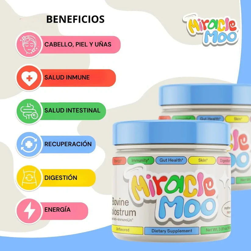 MIRACLE MOO®️ - CALOSTRO BOVINO PREMIUM