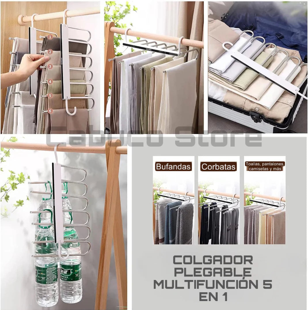 GANCHO PLEGABLE 5 PUESTOS - OFERTA 3 x 1 + ENVÍO GRATIS