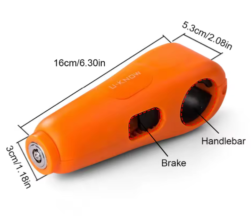 Candado antirrobo universal con alarma - ideal para motos, scooters etc