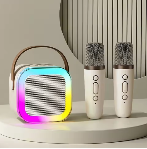 Parlante Karaoke PlayBox™ con Bluetooth 5.3 y Micrófono Inalámbrico