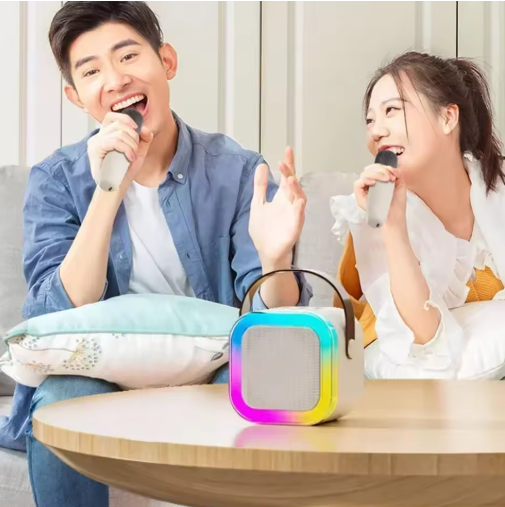 Parlante Karaoke PlayBox™ con Bluetooth 5.3 y Micrófono Inalámbrico