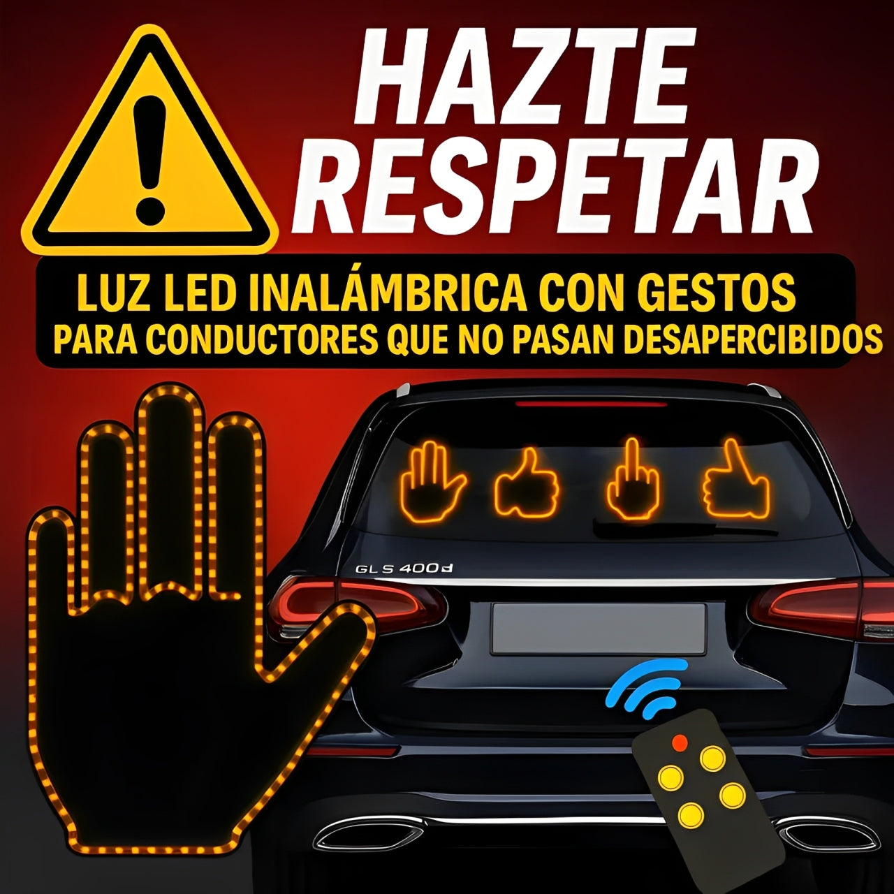 Luz LED con Control por Gestos – Adhesiva y con Control Remoto Integrado