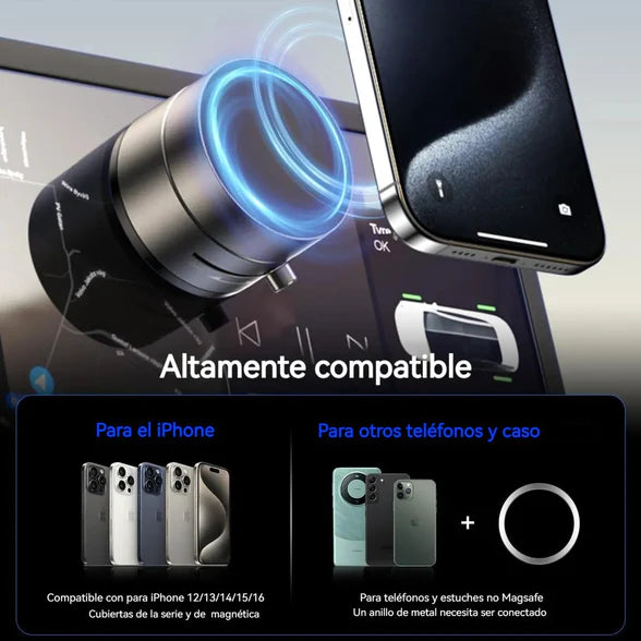 Soporte Magnético SNAP-HOLD™ 360°- Para Celular.
