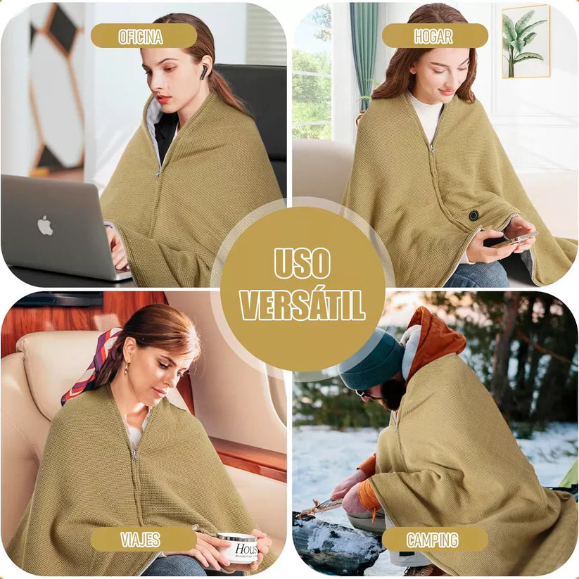 CalorGo USB. Manta Térmica USB, ¡olvídate del frío!