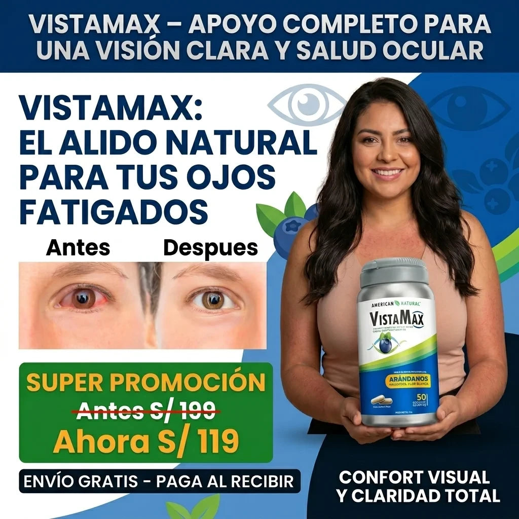 VistaMax – Apoyo Completo para una Visión Clara y Salud Ocular