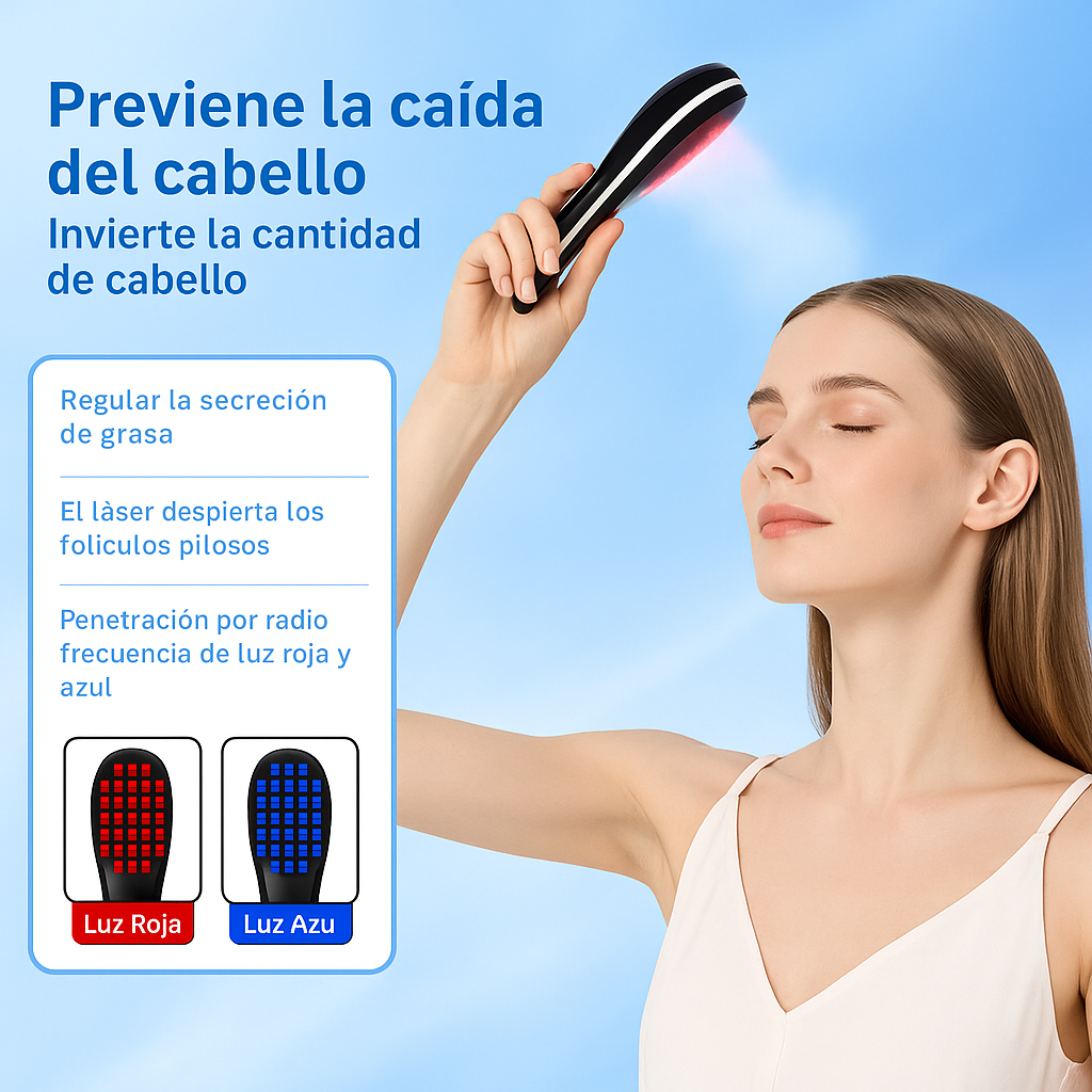 Peine Capilar 3 en 1 + Serum nutritivo de regalo, por tiempo limitado