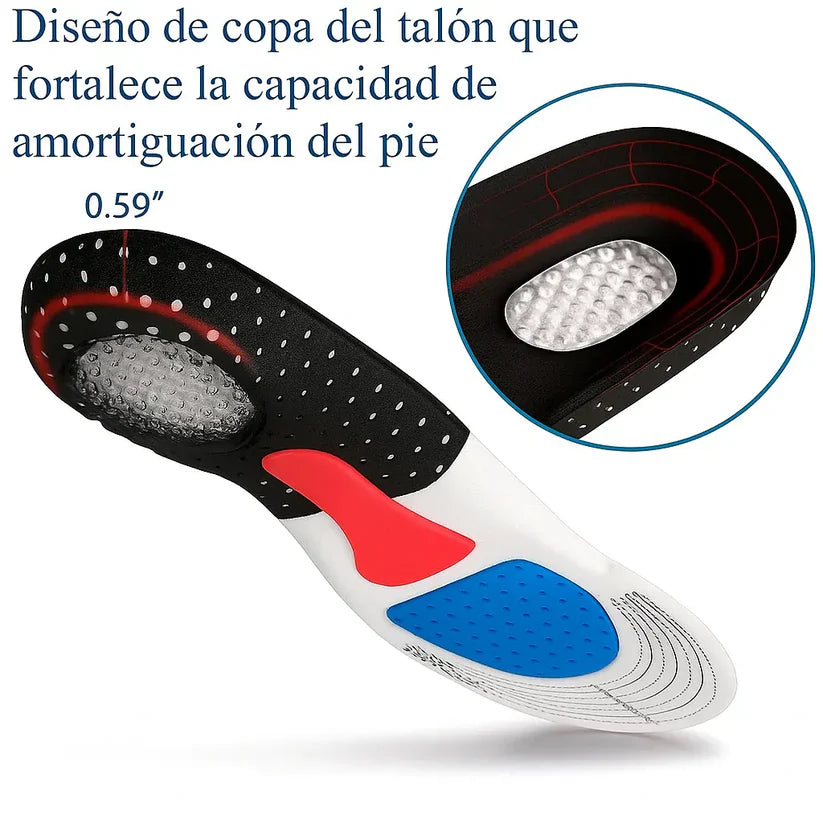 OFERTA 2 X 1 Plantillas Ortopédicas AlivioFeet™ - Alivia dolor de pies y fascites plantar
