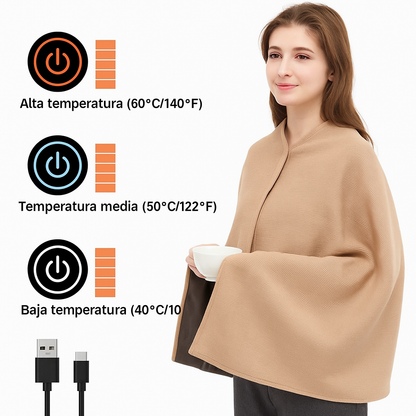 CalorGo USB. Manta Térmica USB, ¡olvídate del frío!