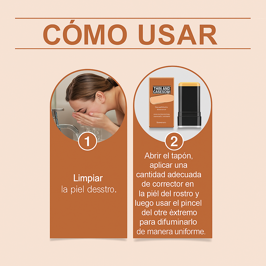 ✨ Perfect Pro: Maquillaje en Barra para una Piel de Revista al Instante