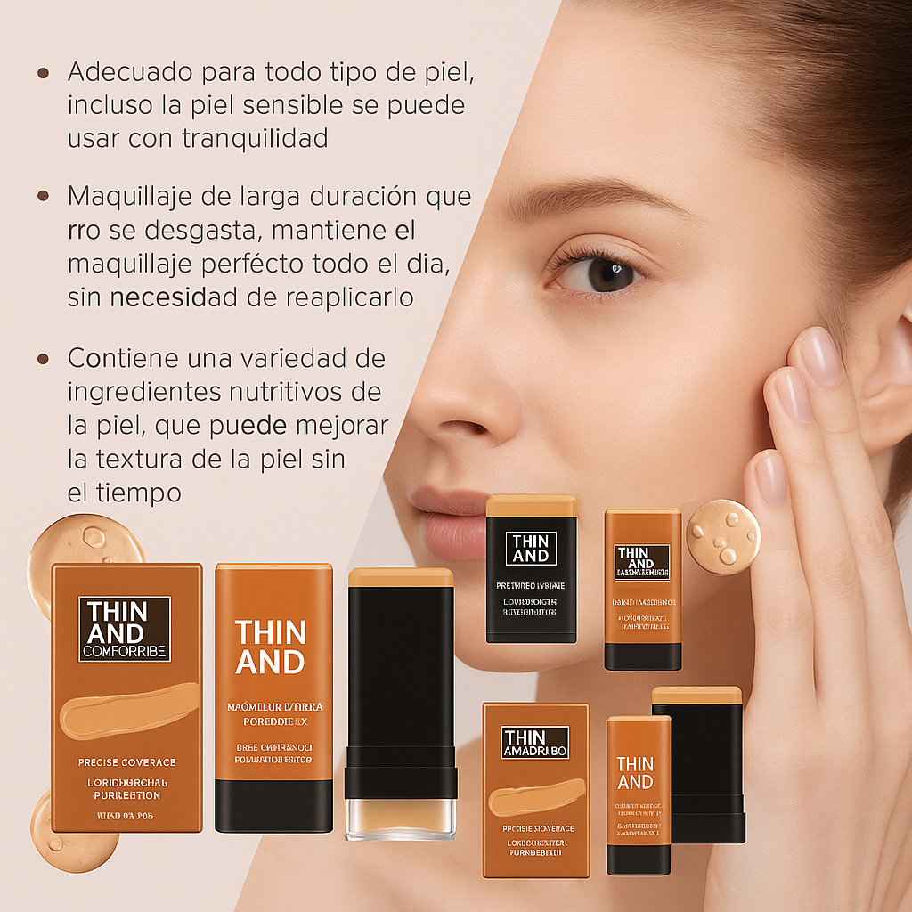 ✨ Perfect Pro: Maquillaje en Barra para una Piel de Revista al Instante