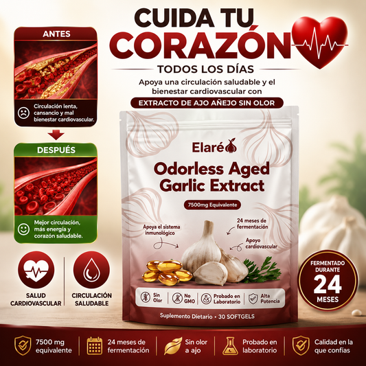 Extracto de Ajo Añejo Sin Olor