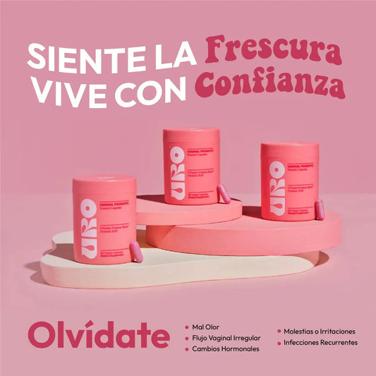 URO™ - Probióticos Vaginales 60 Capsulas (el original)