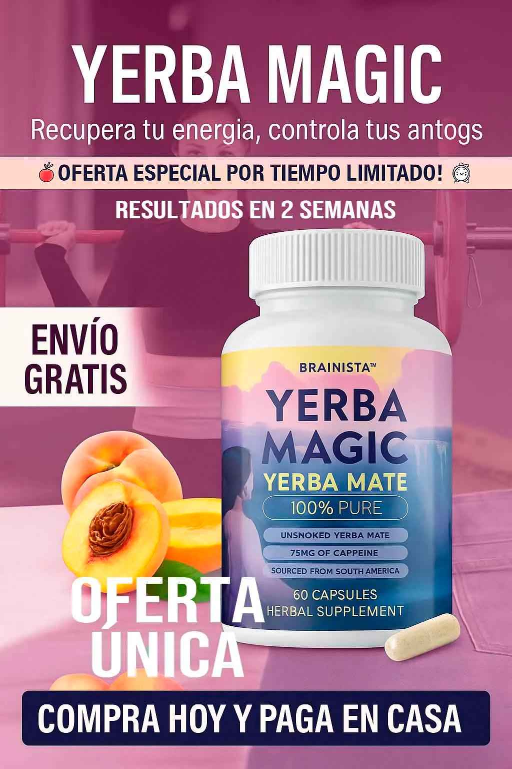 Yerba Magic - Cápsulas De Yerba Mate I 60 Cápsulas