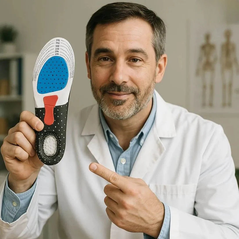 OFERTA 2 X 1 Plantillas Ortopédicas AlivioFeet™ - Alivia dolor de pies y fascites plantar