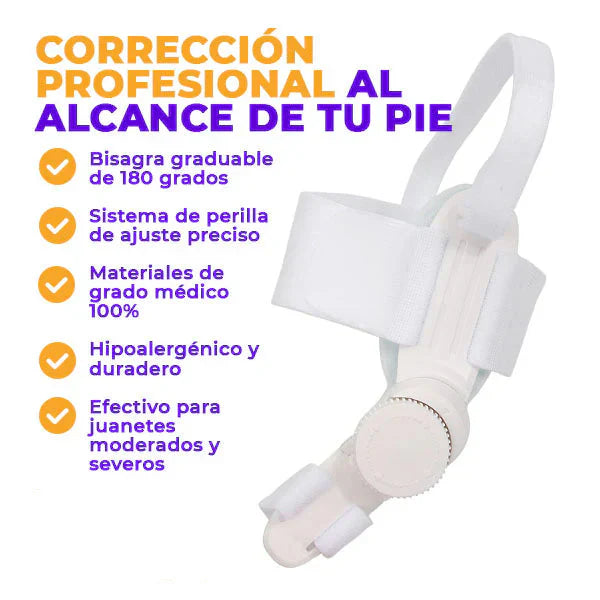 Corrector De Juanete Pro Bisagra Graduable OFERTA 2 X 1