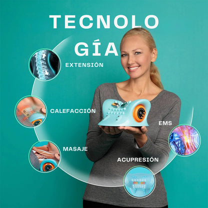 Relaja tu cuello y alivia la tensión con el masajeador portátil Relax Neck™