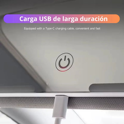 Espejo LED para Auto: Ilumina tu belleza donde vayas 🚗✨