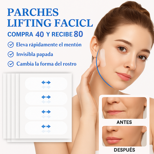 3 x1 FACE LIFTING PATCH™ Parches Invisibles de Estiramiento Facial (120 parches)