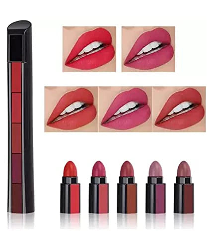 Labial Lipstick™ 5 x 1 OFERTA 2 X 1 SOLO POR HOY