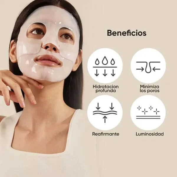 Mascarilla facial de Bio Colágeno (1 caja 4 unidades)