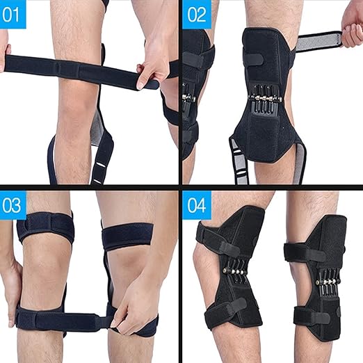 Rodillera Ergonómica con Refuerzo Metálico – Uso Deportivo y Terapéutico | paga 1 lleva 2