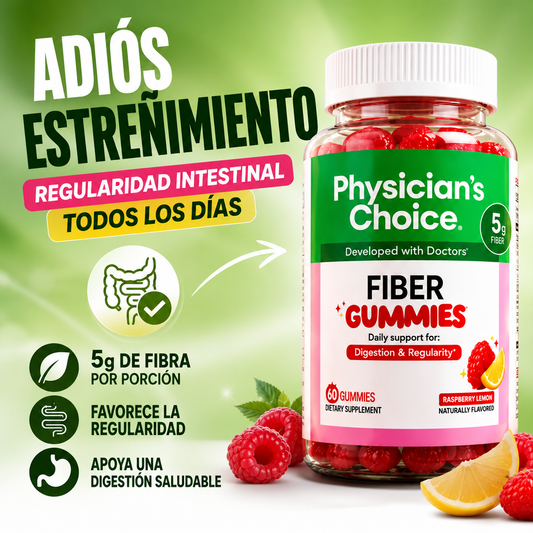 Physician's Choice Fiber Gummies, Paga 1 Lleva 2