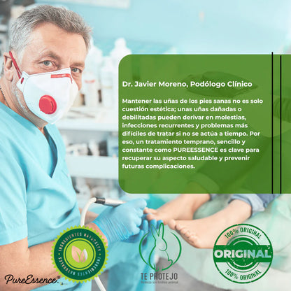 Ocultas tus uñas? PureEssence® las cambia en 7 días