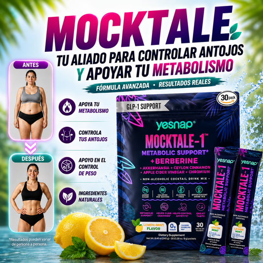 Mocktale™ | Apoyo para Bajar de Peso y Controlar los Antojos | 30 Sachets