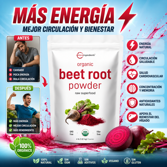 Beet Root Vital™ | El Poder Natural de la Remolacha