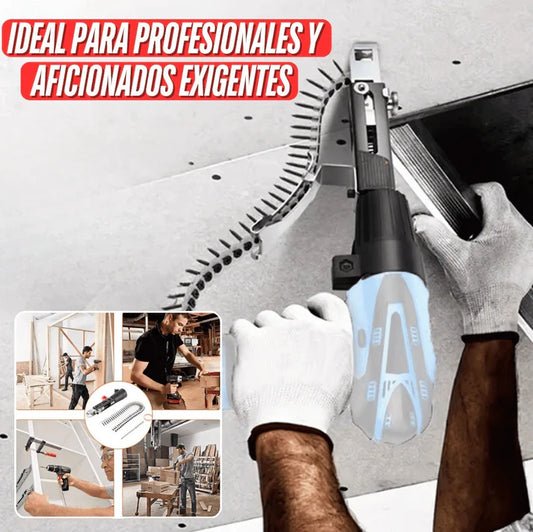 💥Adaptador automático de taladro - Eficiencia máxima-Clava, ajusta y repite sin interrupciones.