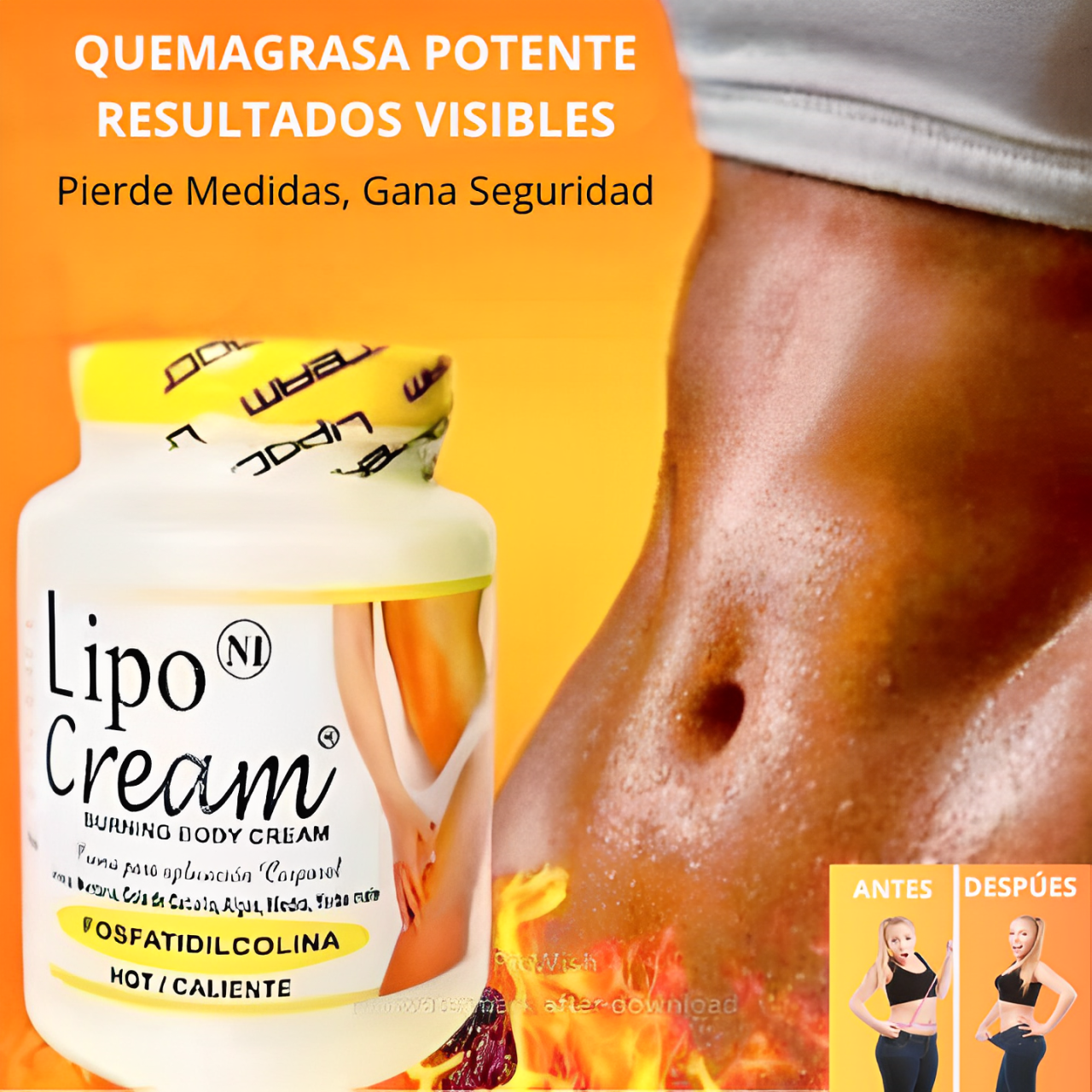 Crema Lipocream Quema Grasa