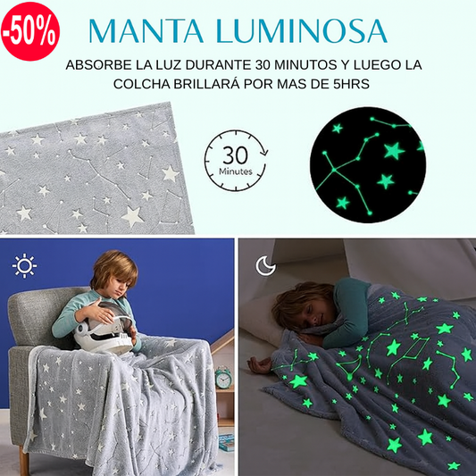 Abrigo Pro™ - Manta que Brilla en la Oscuridad