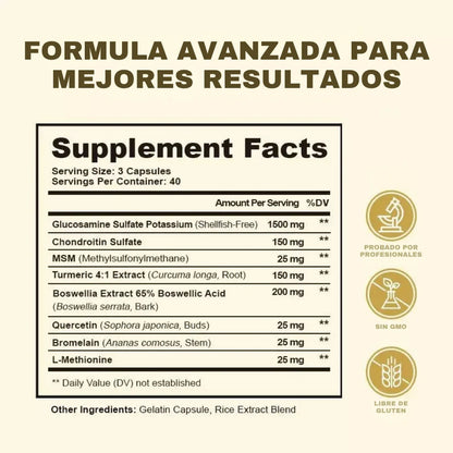 SUPLEMENTO JOINT HEALTH - SALUD ARTICULAR