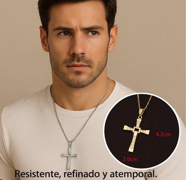 Collar Legendaria Rápidos & Furiosos  – Brilla en color Oro o Plata