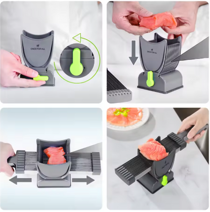 Cortadora De Carne Manual en Acero Inoxidable