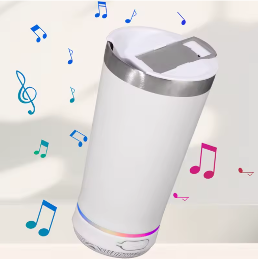 ThermoPlay™  Vaso con Parlante Bluetooth integrado