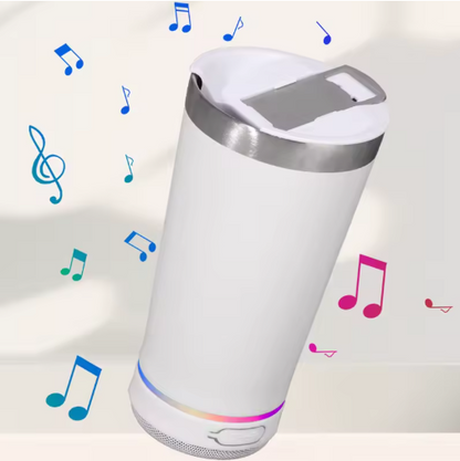 ThermoPlay™  Vaso con Parlante Bluetooth integrado