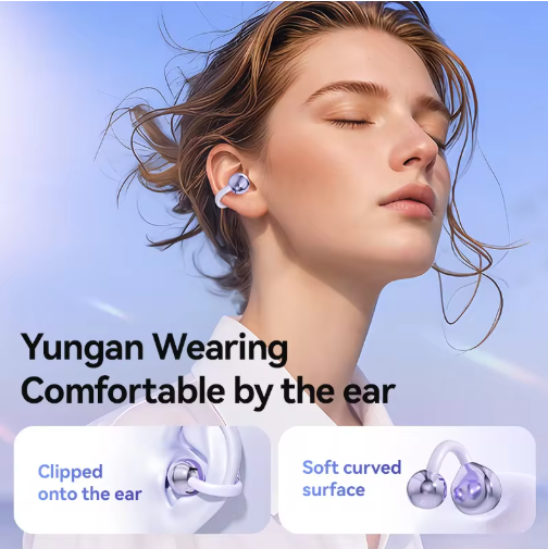 Auriculares Bluetooth M100 con clip de oreja
