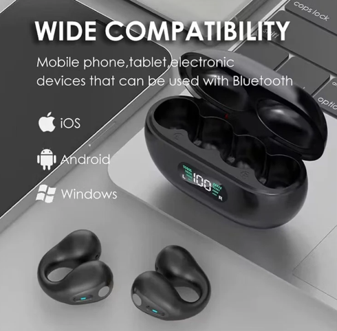 🎧AURICULARES ÓSEOS F50 POWER 2025 CON PANTALLA - RESISTENTES AL AGUA + ENVIO GRATIS!🎁