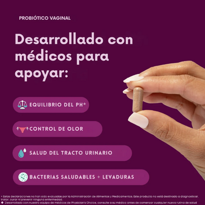 Probiótico Intimo Femenino / Equilibrio y bienestar desde adentro