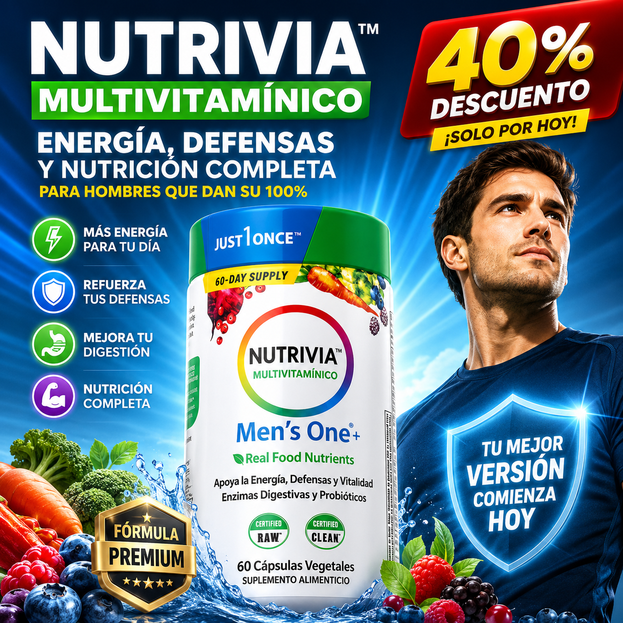 Men's one™ Multivitamínico
