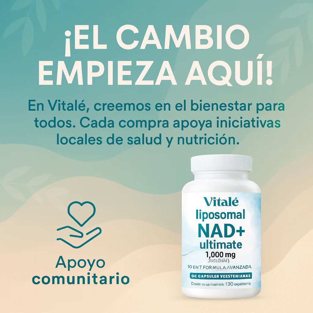 Vitalé Liposomal NAD+ Ultimate™ 1000 mg (10 en 1)