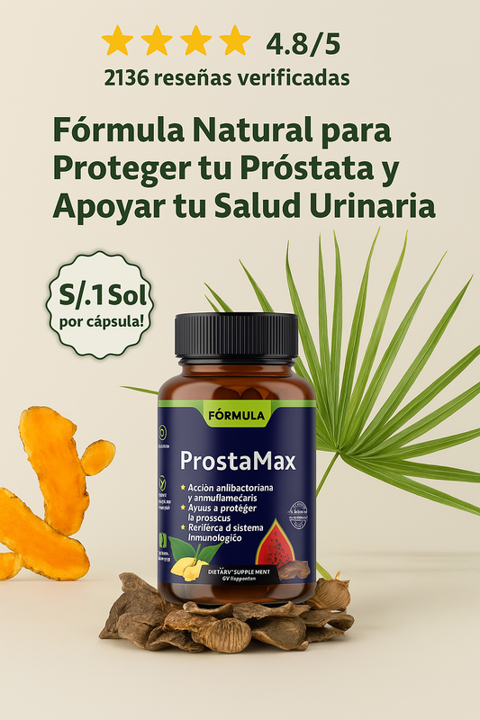 ProstaMax 90 capsulas (Tratamiento Para 1 Mes)