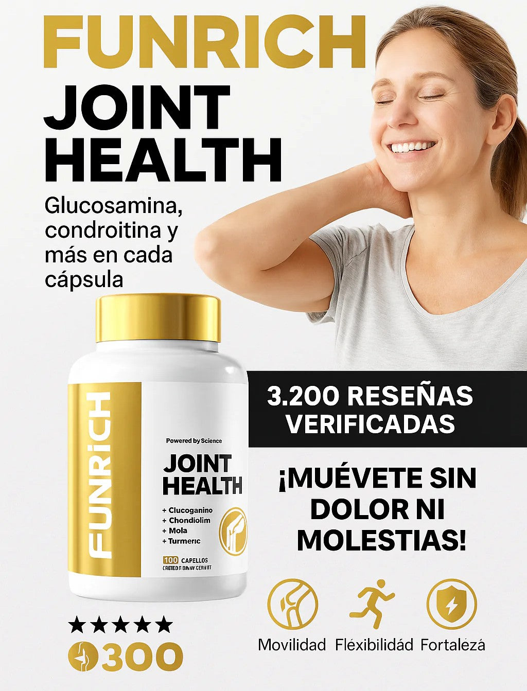 SUPLEMENTO PARA LA ARTICULACION JOIN HEALT | Mejora Tu Movilidad y Olvida El Dolor Articular