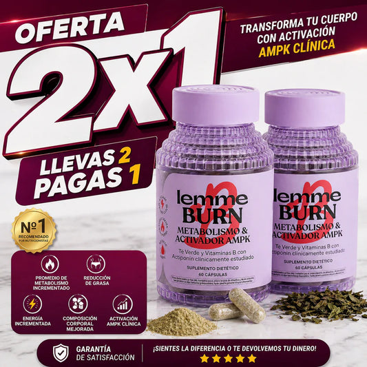 OFERTA 2X1 | Apoyo al Metabolismo y Reducción de Grasa Abdominal