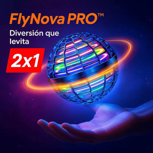PROMO 2X1 | FlyNova PRO🪐 Mini-Dron Spinner Volador🚀 Paga 1 Lleva 2