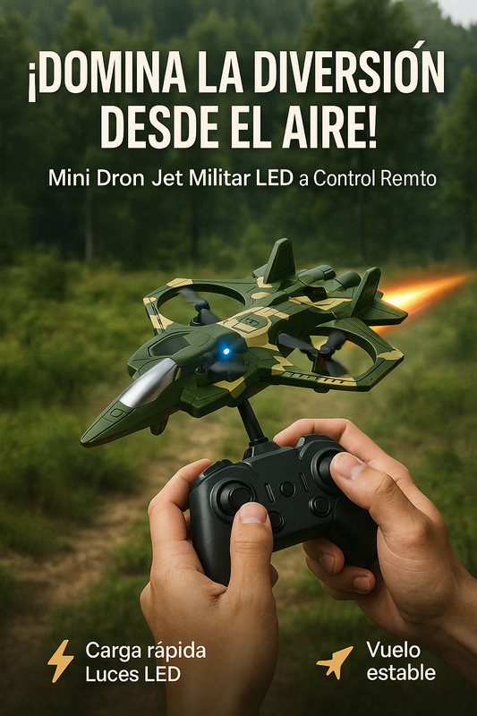 TurboJet™  – Domina el cielo con potencia y control total